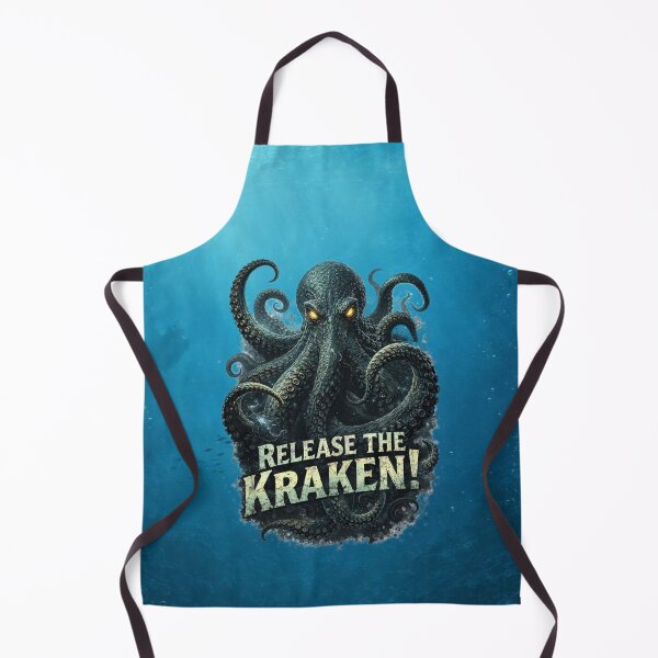 Item preview, The Kraken Awakens — Mythical Sea Creature Art designed and sold by MysticOzzy.