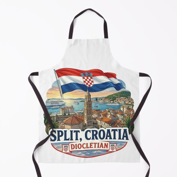 Item preview, Split Croatia Retro Travel Art designed and sold by erkinmaddison.