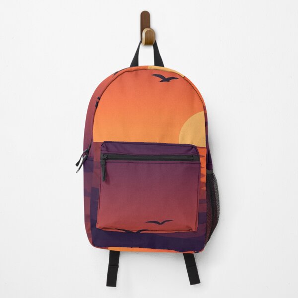 Item preview, Sunset Flight – Minimalist Horizon Silhouette Design designed and sold by mbmstores.