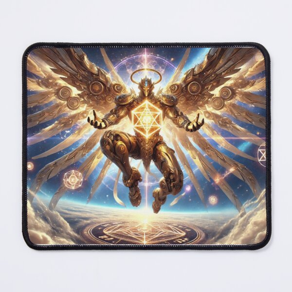 Item preview, Sacred Geometry Angel – Cosmic Mecha Divine Being designed and sold by EchoWave11.