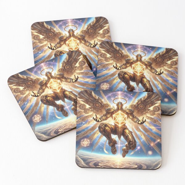 Item preview, Sacred Geometry Angel – Cosmic Mecha Divine Being designed and sold by EchoWave11.
