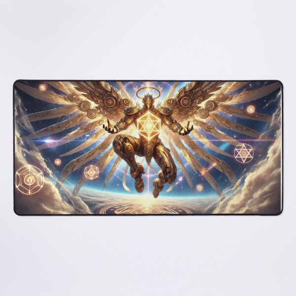 Item preview, Sacred Geometry Angel – Cosmic Mecha Divine Being designed and sold by EchoWave11.