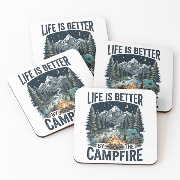 Item preview, Life is better by the Campfire designed and sold by Roy & Tiffany.