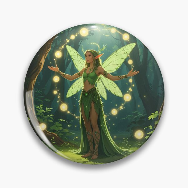 Item preview, Hada Verde del Bosque designed and sold by Smallfish1274.