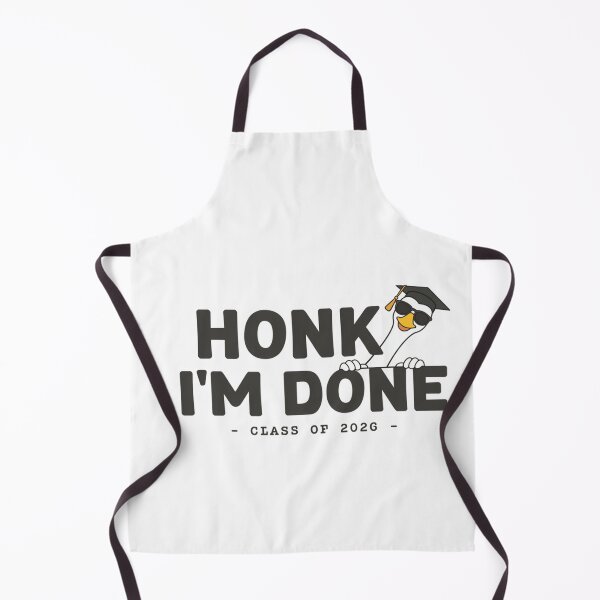 Item preview, Honk I'M Done Graduate Goose Class 2026 designed and sold by Thread&Fable.