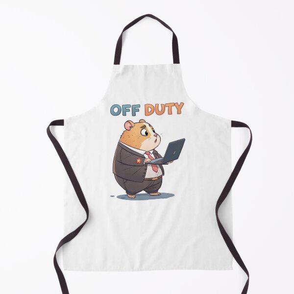Item preview, Off Duty Hamster – Funny Work Break Office Humor designed and sold by Taans-Creation.