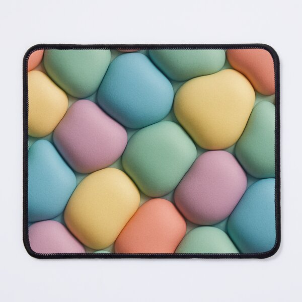 Artikelvorschau, Handyhülle mit abstraktem Kieselsteinmuster in Pastellfarben – Weiches, minimalistisches Design entworfen und verkauft von SaDesign99.