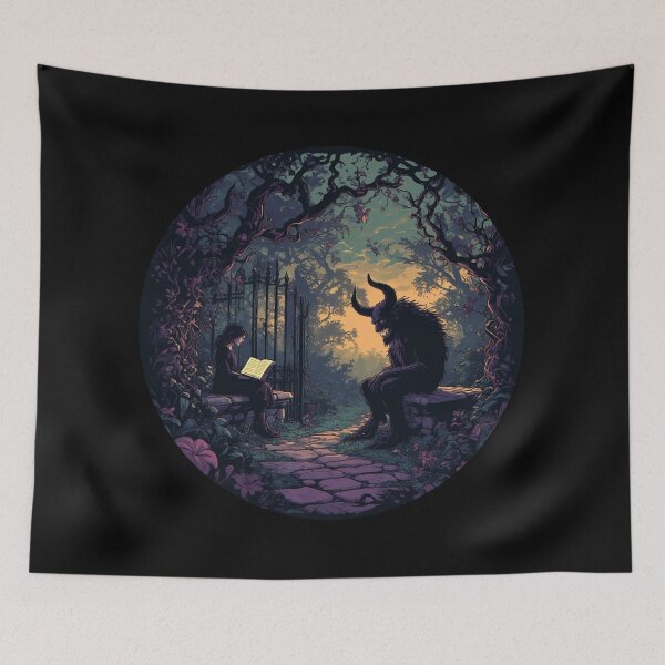 Item preview, The Reader and the Beast designed and sold by TripleMoonCrafts.