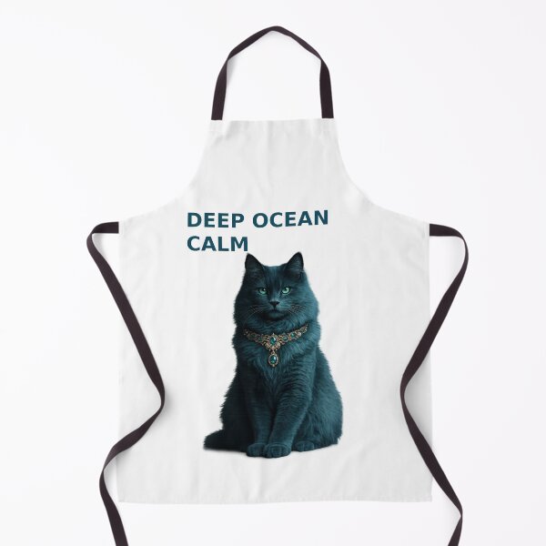 Item preview, Deep Ocean Calm – Persian Cat designed and sold by IrynaLineArt.