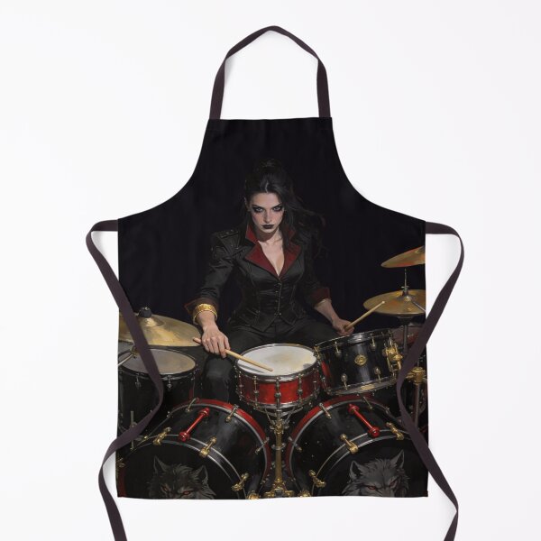Item preview, Luca Noir Drummer Songwriter designed and sold by GeoWhimsy Studio.