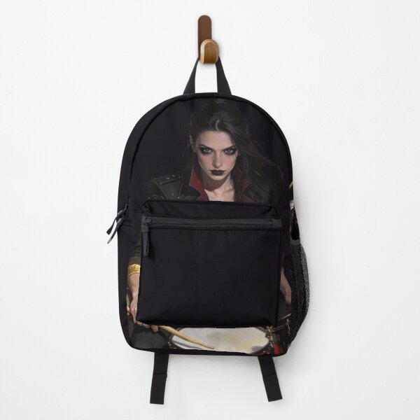 Item preview, Luca Noir Drummer Songwriter designed and sold by GeoWhimsy Studio.