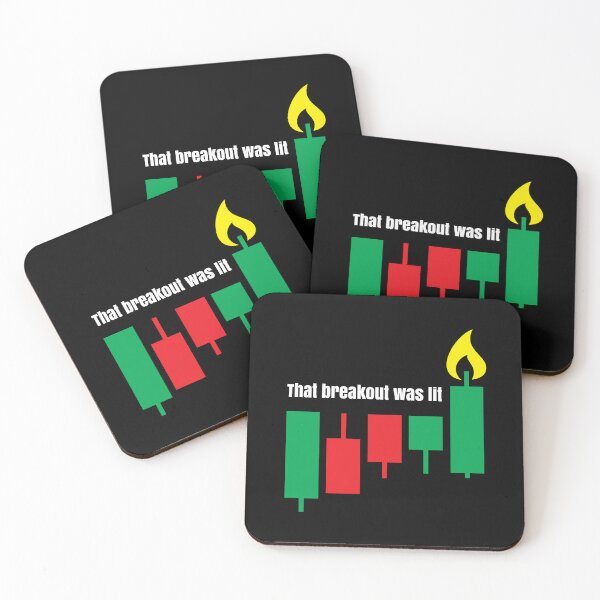 Item preview, That Breakout Was Lit – Candlestick Breakout Pattern designed and sold by Andantino.