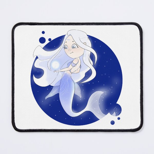 Item preview, Moon Mermaid – Dreamy Celestial Mermaid Girl Aesthetic designed and sold by crayonique.