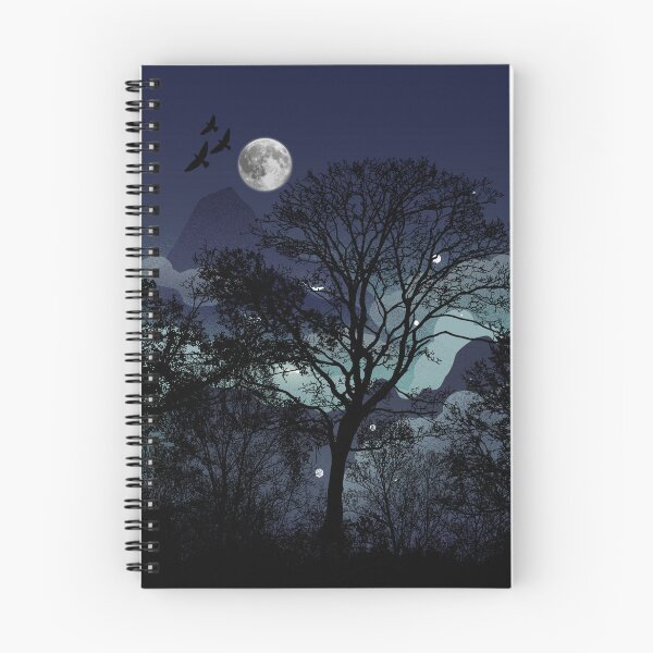 Aperçu de l'œuvre Nuit de pleine lune créée et vendue par Zuria Souk.