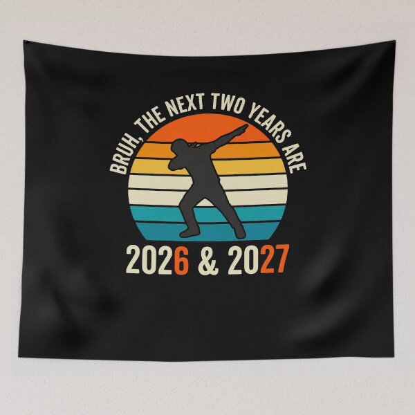 Item preview, Bruh, The Next Two Years Are 2026 & 2027 Student Graduate Humor designed and sold by FormalDehyena.