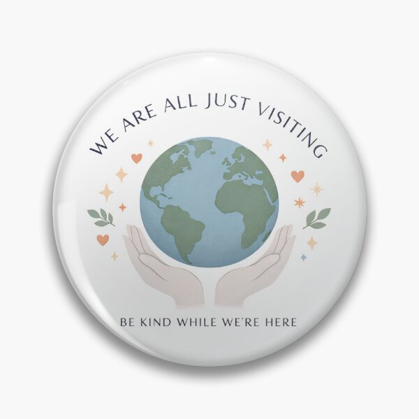 Item preview, World Peace Earth Day Kindness Planet Humanity Sticker designed and sold by ArcanePrintsxo.