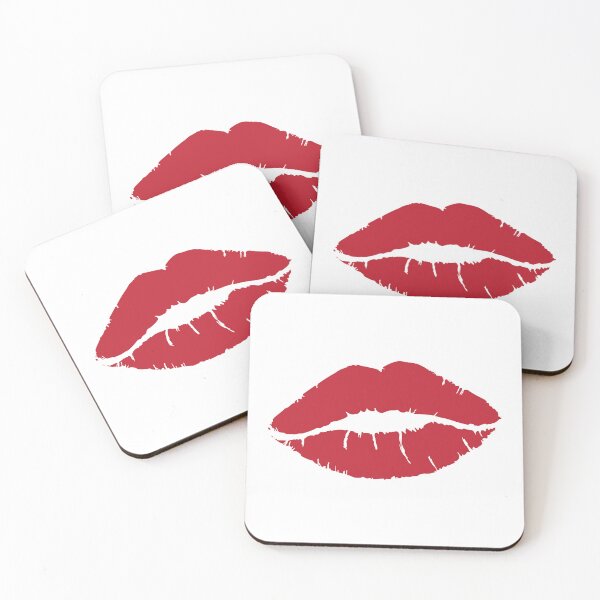 Item preview, Red Kiss Lips Pop Art Iconic Lip Print designed and sold by Bycame.