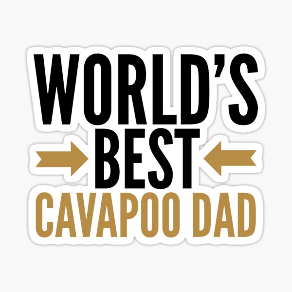 Item preview, World's best Cavapoo dad designed and sold by Amisdelamer.