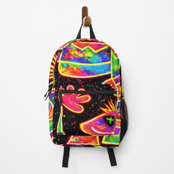 Item preview, Trippy Happy Frog Neon Psychedelic Art designed and sold by ZunZunArt.