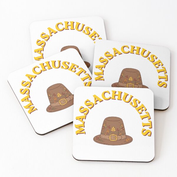 Item preview, Massachusetts Pilgrim Hat Folk Art Sticker designed and sold by PeerMstudio.