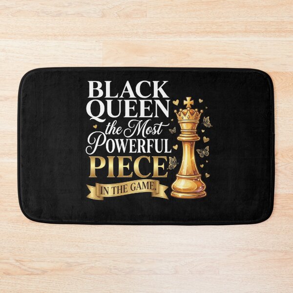 Item preview, Black Queen The Most Powerful Piece In The Game Black Woman Empowerment Chess Player designed and sold by FormalDehyena.