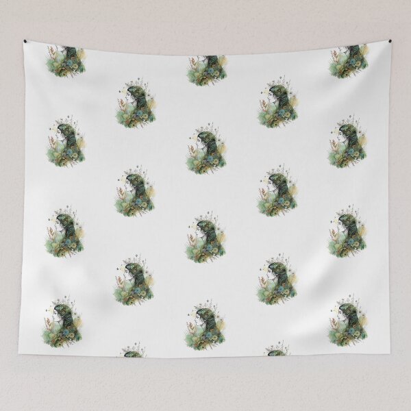 Item preview, A Beautiful Nature Goddess Surrounded by Flowers designed and sold by Soulstar Designs.