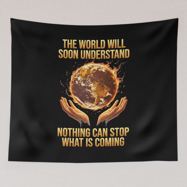 Item preview, The World Will Soon Understand Nothing Can Stop What Is Coming Global Awakening Prophecy designed and sold by FormalDehyena.