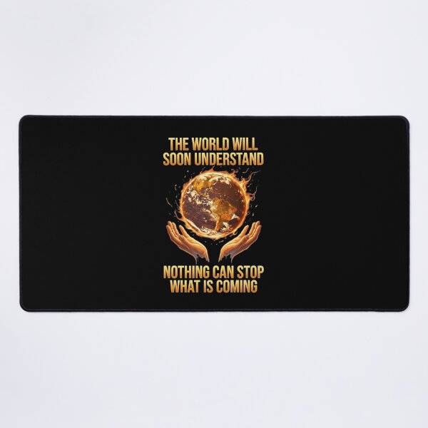 Item preview, The World Will Soon Understand Nothing Can Stop What Is Coming Global Awakening Prophecy designed and sold by FormalDehyena.