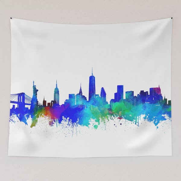 Item preview, new york skyline designed and sold by BekimART.