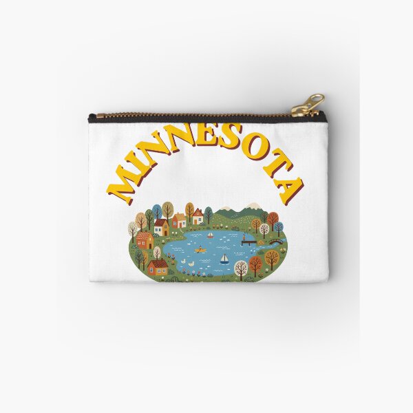 Item preview, Minnesota Common Loon Folk Art - Land of 10,000 Lakes Illustration designed and sold by PeerMstudio.