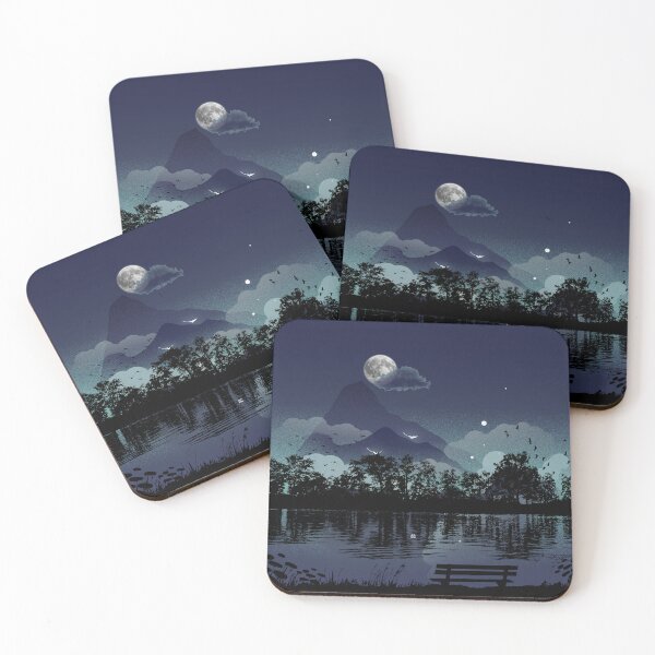 Item preview, Moonlight night by the Lake designed and sold by Zuria Souk.