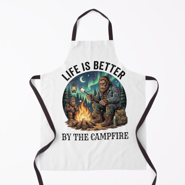 Item preview, Life Is Better By The Campfire Bigfoot designed and sold by Roy & Tiffany.