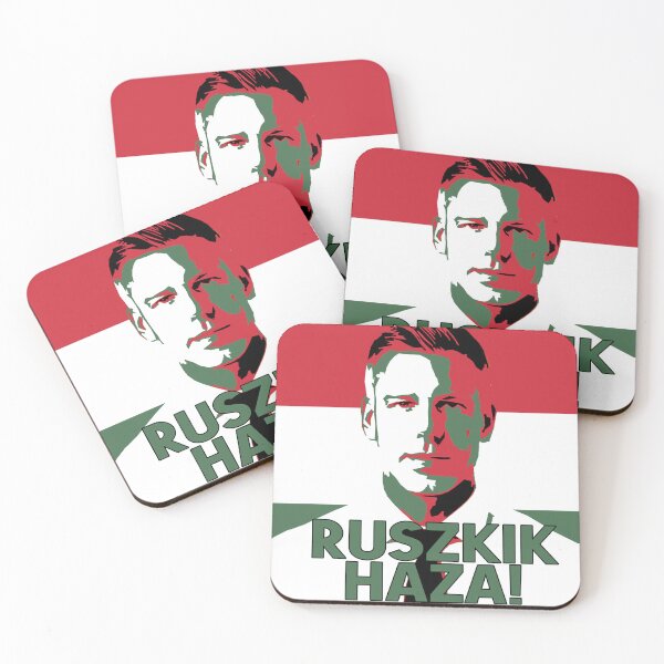 Item preview, Ruszkik Haza! with Magyar and flag designed and sold by Happie Kids.
