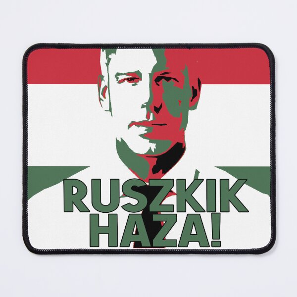 Item preview, Ruszkik Haza! with Magyar and flag designed and sold by Happie Kids.