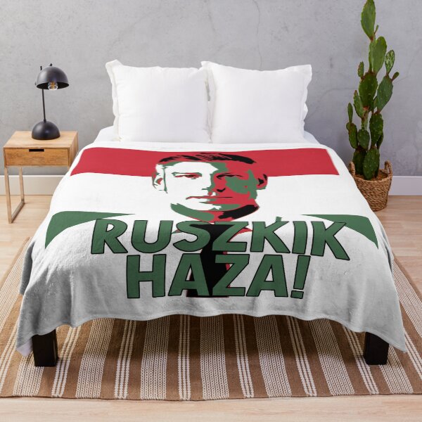 Item preview, Ruszkik Haza! with Magyar and flag designed and sold by Happie Kids.