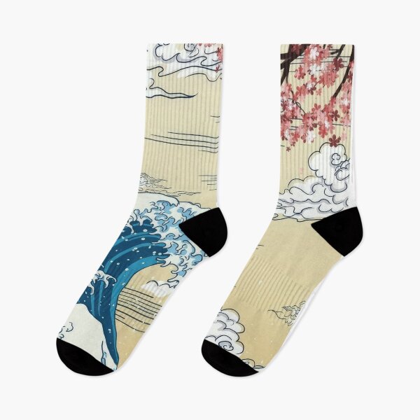 Item preview, Katsushika Hokusai  (9) - Katsushika Hokusai - The Great Wave Classic Japanese Woodblock Print  designed and sold by Romero Britto.
