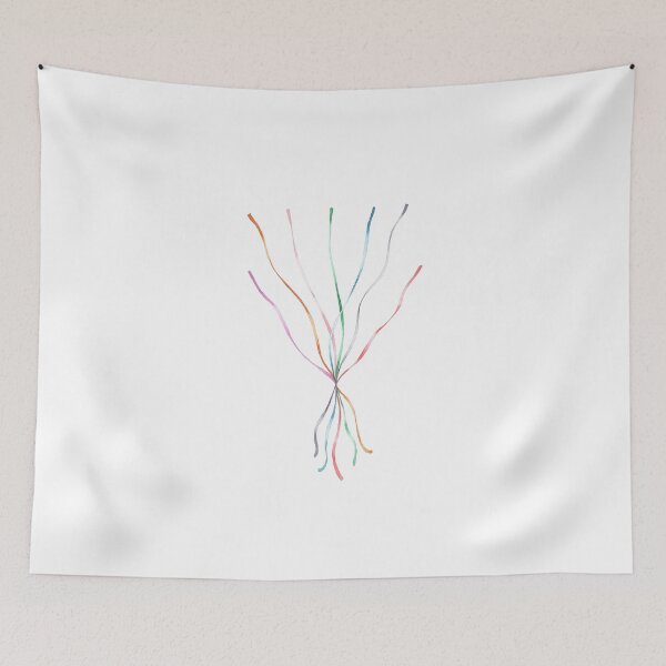 Item preview, Watercolor rainbow balloons designed and sold by Sweetvoilet.