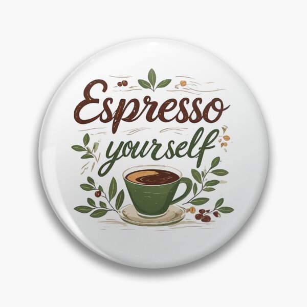 Item preview, Espresso Yourself Coffee Art designed and sold by sanorastyle.