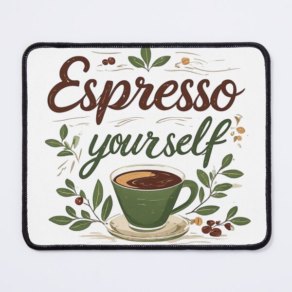 Item preview, Espresso Yourself Coffee Art designed and sold by sanorastyle.