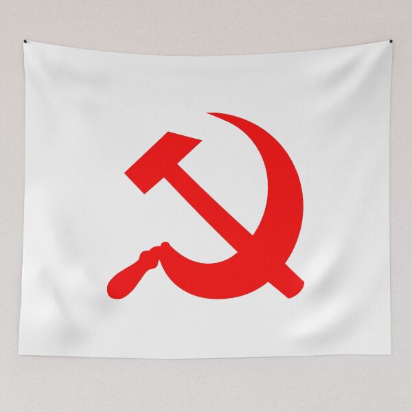 Item preview, Hammer and Sickle – Communist Symbol Minimal Design designed and sold by sweetsixty.