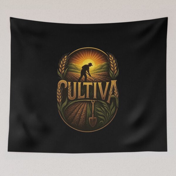 Item preview, Cultiva Farmer Design, Farming Shirt, Agriculture, Harvest, Crops, Tractor, Rural Life, Agronomy, Farmer Gift designed and sold by Typologystudios.