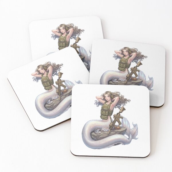 Item preview, Tactical Mermaid: Deep Sea Operator designed and sold by RAWLIFEGRAPHIC.