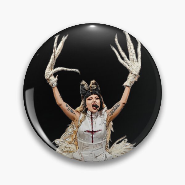 Item preview, Lady Gaga bad romance act MAYHEM BALL Sticker designed and sold by TaylorDelGaga.