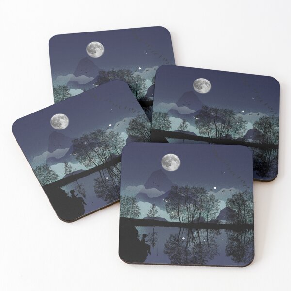 Item preview, Fishing by the Lake designed and sold by Zuria Souk.
