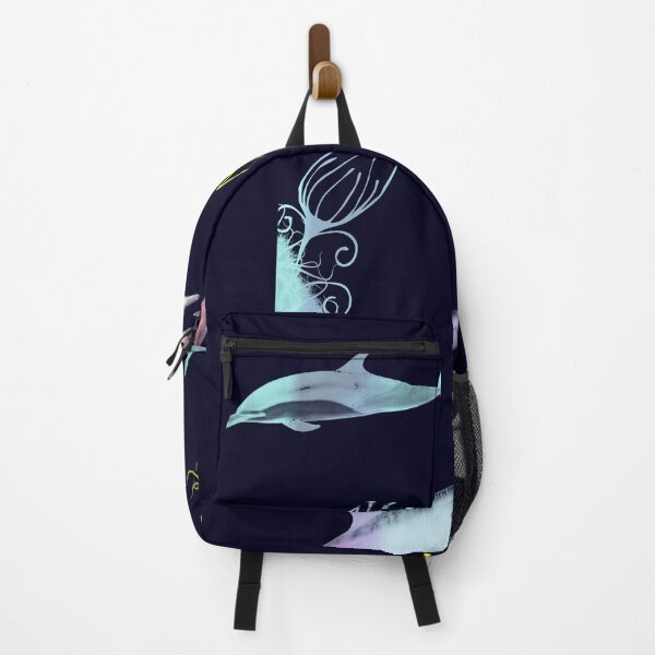 Item preview, dolphins pattern art designed and sold by Mudikeys.