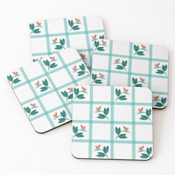 Item preview, Modern Bird of Paradise: Tropical and Geometric Pattern designed and sold by Nekogobido.