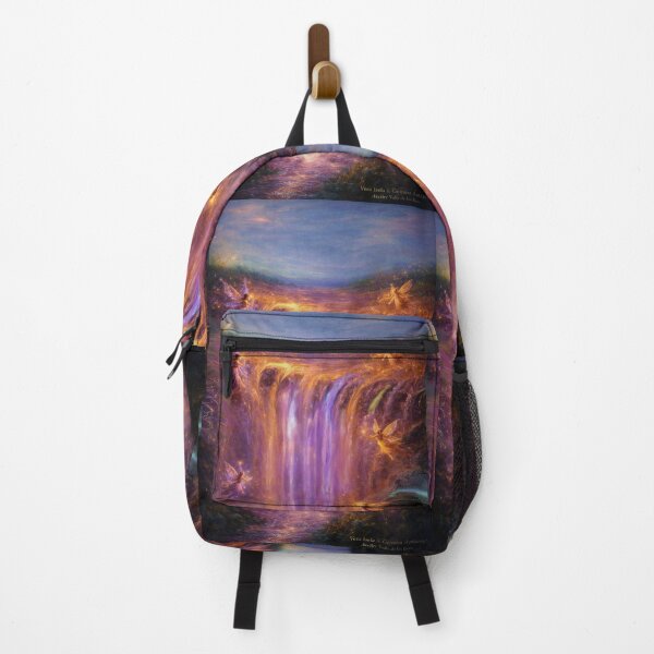 Item preview, The Violet and Golden Falls of Enchanted Light designed and sold by Art7Dimension.