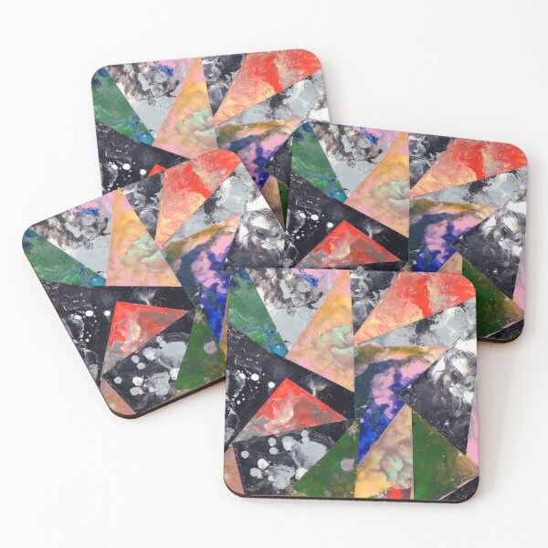 Item preview, Multicolor Marble Geometry Abstract designed and sold by MaryLOwen85.