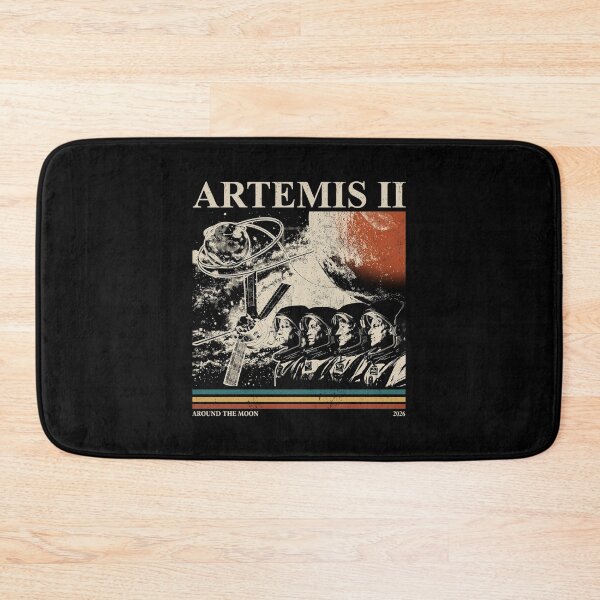 Artikelvorschau, Artemis 2 Around The Moon Vintage entworfen und verkauft von MaidenIRK.