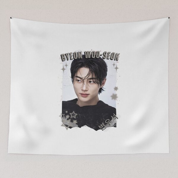 Item preview, Byeon Woo-seok (변우석) Kdrama Actor Solo Artist Collage Digital Art Portrait designed and sold by AJUNICE STUDIO.